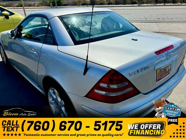 2002 Mercedes-Benz SLK SLK 230 Kompressor 2dr 2 dr 2-dr Convertible PR - $4,990 (Bloom Auto Sales)63470059306371124