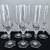 7 Hoya aurora crystal champagne flutes 4 thumbnail