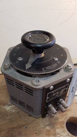 Heavy Duty Variac 1
