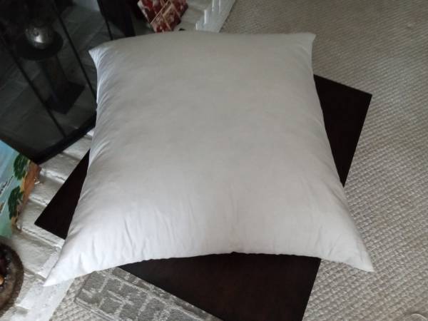 LIKE NEW DOWN FILLED ACCENT PILLOW 1