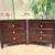 ►NIGHTSTANDS Pair Traditional 3-Drawer with Built-In Electrical Outlet 4 thumbnail
