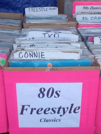 Rare! ...80s Freestyle 12 inch records 1