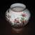 Vtg Kutani Japan cloisonne porcelain vase Butterflies flower excellent 1 thumbnail