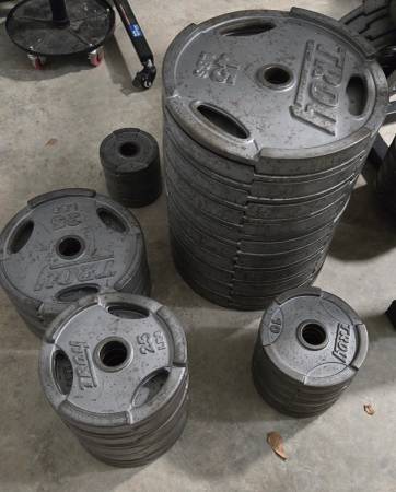 Olympic weight plates 1