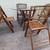 RATTAN DINING TABLE SET WITH 4 CHAIRS 3 thumbnail