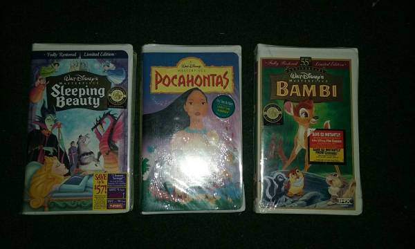 Brand New Walt Disney  VHS 1