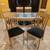 LUXURY CALLIGARIS DINING ROOM SET, EXTENDABLE TABLE AND 6 CHAIRS, MINT 1 thumbnail