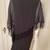 R&M RICHARDS BLACK FRINGE PONCHO DRESS Size 6 4 thumbnail
