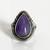 VTG Gilo And Grace Nakai Navajo Purple Jadeite Sterling Silver Ring 6 1 thumbnail