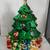 Heavy Metallic Living Quarters Large Christmas Tree COOKIE JAR 1 thumbnail