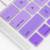 Apple Mac Case Purple + Silicone Keyboard cover 8 thumbnail
