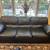 FREE: Black leather sofa and loveseat 1 thumbnail