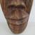 African Hand Carved Wall Decor Folk Art Tribal Wooden Mask 20 1/2 Tall 4 thumbnail
