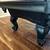 Beautiful black 8 foot three-piece one inch slate Pool Table 6 thumbnail
