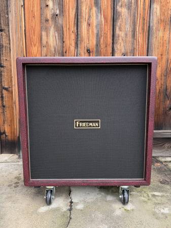 Friedman 412 Cab - Burgundy Anaconda  (OBO) 1
