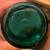 Vintage Fostoria Wavy Green Glass Set Lot 2 thumbnail
