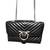 Pinko Love Puff  Maxi Quilted Crossbody Bag Trapunta Black Leather 5 thumbnail