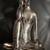 Sitting Thinker Sculpture in Chrome 2 thumbnail