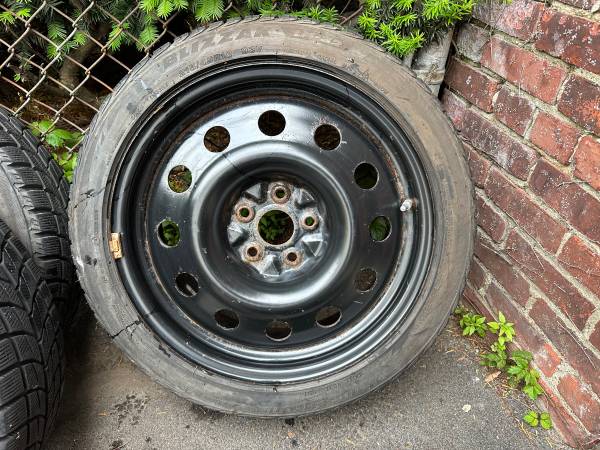 Winter Wheel Set 5x114 215/45/18 (fits many cars) - $300 (East Arlington)63438880808451122