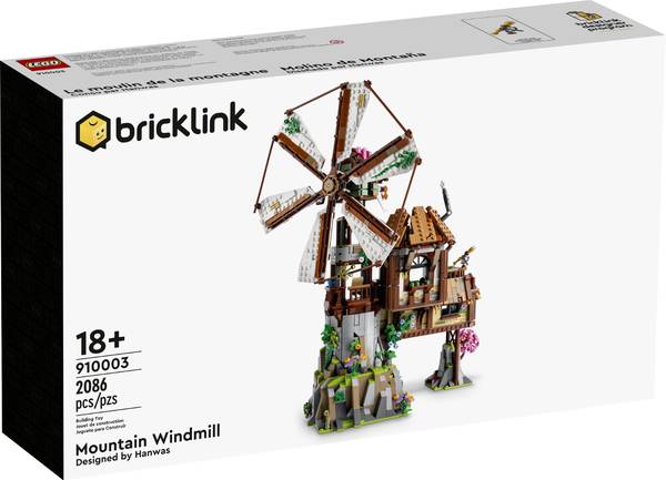 LEGO BrickLink Designer Program Mountain Windmill 910003  LIMITED 1