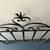 Antique iron twin size Canopy bed 7 thumbnail