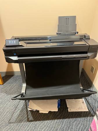 HP Design-Jet T520 36" plotter - printer 1