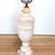 Vintage White Alabaster Stone Lamp 7 thumbnail