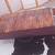 Antique Industrial wood & iron rollin cart 7 thumbnail
