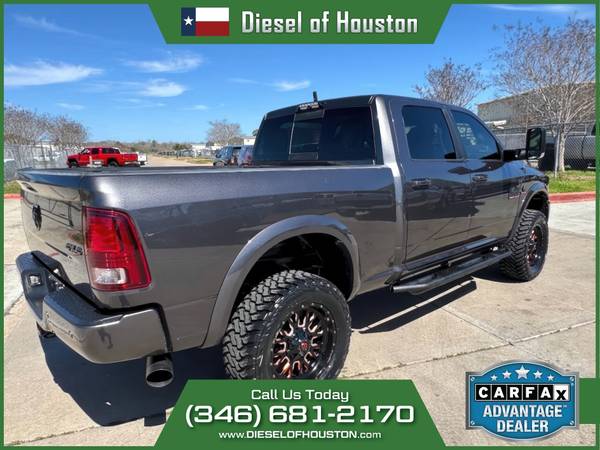 2018 DODGE RAM 2500 LARAMIE 4X4 6.7L CUMMINS DIESEL ELEVADO - $31,995 (DIESEL DE HOUSTON)63621099900161121