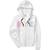 ❤Victoria's Secret PINK Hoodie - White/Rainbow ❤New 1 thumbnail
