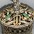 Vintage Cherub Vanity Hair Comb & Lipstick Holder Silvertone FILIGREE 13 thumbnail