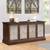 Sideboard Cabinet and Dining Server with Antique Mirror Doors! 1 thumbnail