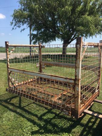 Heavy Size Wire Bin Tote 1