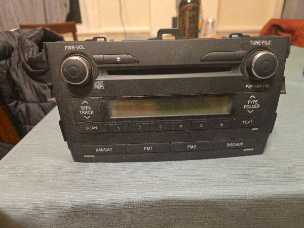 Toyota Car Radio 1