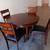 Rd. Dining Table & 4 Chairs 1 thumbnail