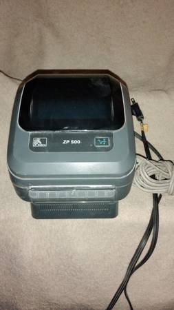 Zebra zp500 label printer 1