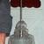 LONG HANGING CEILING LIGHT Glass Dome Dining Room Kitchen Hallway Lamp 8 thumbnail
