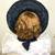 Vintage Black Straw Hat with Cherries by "Dayne Taylor" 3 thumbnail