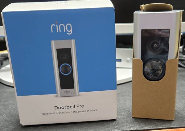Ring Doorbell Pro (Plus) Wired Camera Complete Package New 1