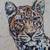 Mid Century Modern Fritz Rudolf  Hug LEOPARD Print 2 thumbnail