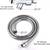 NEW Handheld Shower Head 6 Spray Mode Detachable Stainless Steel 6 thumbnail