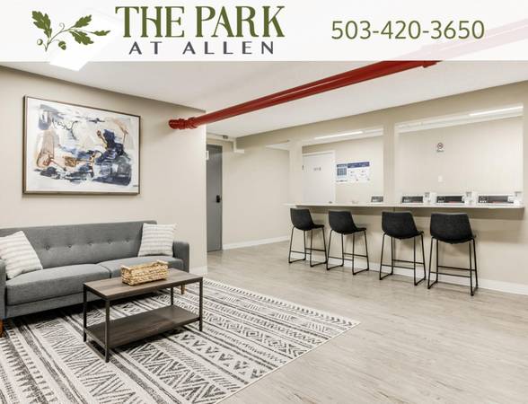 $1,595 / 2br - COME TOUR! 50% OFF 1 MO! Picnic Area - Enjoy Local Fanno Creek Trail (Beaverton)63956353408642120