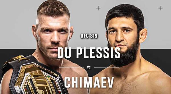 UFC 319 – Du Pléssis vs Chimaev – 6 Tix 1