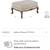 Ethan Allen Harris Chair & Ottoman 5 thumbnail