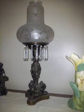 Antique Astral lamp 1