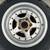 Vintage Eagle Alloy rims staggered 5 lug Chevy c10 or GMC 15x8, 15x7 4 thumbnail