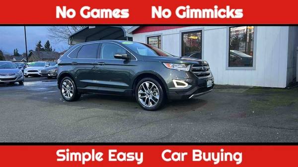 2015 FORD EDGE AWD All Wheel Drive TITANIUM SPORT UTILITY 4D SUV 1