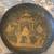 antique black lacquerware plate or tray, likely from the 19th century 2 thumbnail