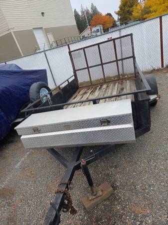 Utility trailer 6'×10' with ramp 1