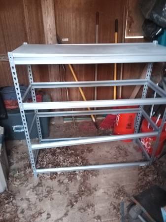 Aluminum shelving 1